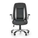 Кресло компьютерное HALMAR SATURN черный/серебристый